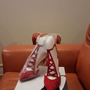 Nine West Crimson Strappy Heels